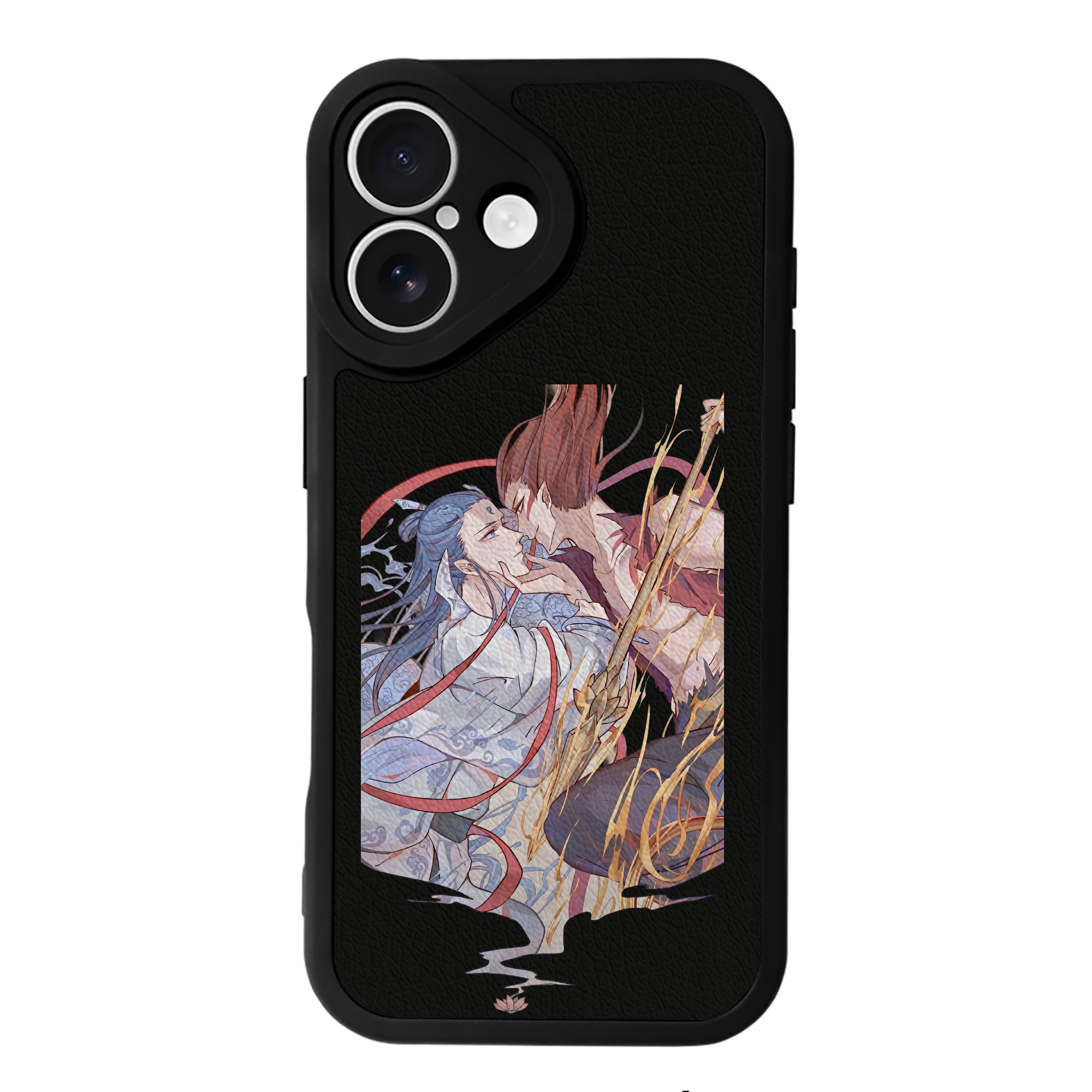 （画像用） Ne Zha 2 ナタ 魔童の大暴れ 【iPhone 16シリーズ対応】シリコンスマホケース（レザー調） 材質：シリコン